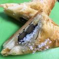 feleza's cooksnap of when they made 残った黒豆でハニークリームパイ♡.