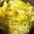 パトリッツィア腹巻's cooksnap of when they made あさりとキャベツのみそ汁/簡単ダイエット.
