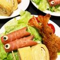 たろさんの妻's cooksnap of when they made キャラ弁おかず　ウインナーで鯉のぼり.