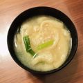 3yes's cooksnap of when they made 簡単☆細ねぎと油揚げのお味噌汁.