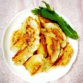 ふうはっちゃん's cooksnap of when they made レトルト●餃子の揚げ焼き.