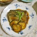 mmameco's cooksnap of when they made 揚げなす入りサバの味噌煮.