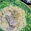 marilin36's cooksnap of when they made 牛乳＆全卵で＊濃厚カルボナーラ.