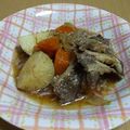 ケロコ☆'s cooksnap of when they made 骨付きカルビで✿コク美味煮込み.