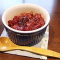 Ｐ子ママ's cooksnap of when they made クランベリージャム.