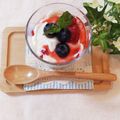 4児男子母さんの台所's cooksnap of when they made ダイエット至福時間豆腐クリームフルーツ.