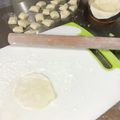 りょーこ0520's cooksnap of when they made 皮から手作り餃子.