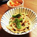ハチワレねこ's cooksnap of when they made こっくり旨！蜂蜜味噌でれんこんのきんぴら.