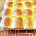 mayumitton's cooksnap of when they made クリームチーズdeふんわりちぎりパン★*.