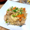 YUH♡ママ's cooksnap of when they made 春雨がおいしい！！★鶏と春雨のしょうゆ煮.