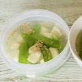 さくらん餅's cooksnap of when they made とうふと絹さやの中華風スープ.