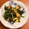 ★♡ゆき♡★'s cooksnap of when they made お弁当に ホーレン草ワッサ〜炒めもん.