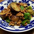 ☆さぶ☆☆'s cooksnap of when they made ＊甘辛！茄子とピーマンの味噌そぼろ炒め＊.