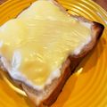 たここんぶ's cooksnap of when they made 簡単★とろとろヨーグルトチーズトースト.