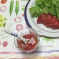 おはなすき's cooksnap of when they made 10秒もみもみで完成！いちごドレッシング.
