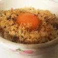 チェリチョコ's cooksnap of when they made ごましお☆卵かけごはん.