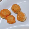 Ummy's cooksnap of when they made *離乳食完了期*豆腐と鶏ひき肉のナゲット.