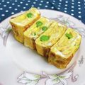 へい♡ゆー♡'s cooksnap of when they made 【 グリンピースとチーズの卵焼き♪ 】.