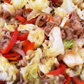 ねこねこさーん's cooksnap of when they made 学生簡単野菜炒め(焼肉風味).