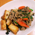 ☆かほｍａｍａ☆'s cooksnap of when they made 厚揚げと豚肉のオイスターソース炒め.
