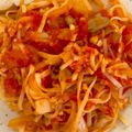 ☆ぉりん☆'s cooksnap of when they made 稲庭うどんで！トマトとチーズのパスタ風.