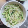 るりるり姫's cooksnap of when they made 簡単♪美味しい♪もやし＆キュウリのサラダ.