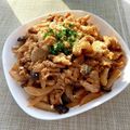 FGO☆'s cooksnap of when they made 豚ロース肉しめじ玉ねぎのケチャソース炒め.