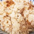 MOKUROU's cooksnap of when they made 超簡単 シーチキン炊き込みご飯.