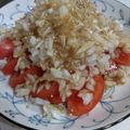 クックGT06PS☆'s cooksnap of when they made ☆完熟トマトの美味しいサラダ＠中華風☆.