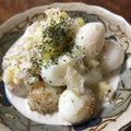 カニネ's cooksnap of when they made たくあんとウズラのおつまみタルタル.