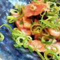 クック738Y00☆'s cooksnap of when they made 市販の焼豚で葱ポン(酒のあて).