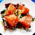 みれいく's cooksnap of when they made ★簡単!!!トマトと海藻のサラダ★.