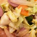 手抜きでおいしく's cooksnap of when they made ⭐️ 子供に大人気簡単ウィンナー野菜炒め.