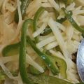 recoreco's cooksnap of when they made 青椒土豆糸（ピーマンじゃが芋炒め）.