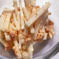 ぽっぽ5's cooksnap of when they made 簡単！美味しい♪大根と鮭フレークのサラダ.