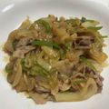 __MUGI's cooksnap of when they made ピーマンしめじ玉ねぎ豚こま.