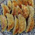 JJ1122's cooksnap of when they made エビの香りたっぷり焼き餃子.