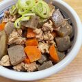 ヨーダ☆まま's cooksnap of when they made 豚肉とごぼうとこんにゃくの味噌煮込み.