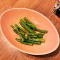 エル♀'s cooksnap of when they made お弁当に☆麺つゆでいんげんのごま和え♪♪.