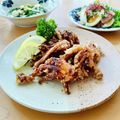 runa10's cooksnap of when they made イカゲソ唐揚げ.