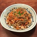 こつゆ514's cooksnap of when they made にんべんつゆの素で鶏ももひき肉きんぴら.
