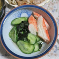 mmameco's cooksnap of when they made 簡単！きゅうり＆わかめ＆カニかま　酢の物.