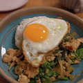 gomibaco's cooksnap of when they made 【簡単・本格】タイ風♩鶏挽肉ガパオライス.