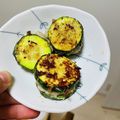 はとちゅっちゅ's cooksnap of when they made ＊ズッキーニのはさみ焼き＊.