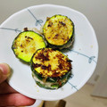 はとちゅっちゅ's cooksnap of when they made ＊ズッキーニのはさみ焼き＊.