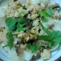 甘口キムチ's cooksnap of when they made ゴーヤの漬物チャーハン.