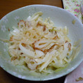 ＊あさみゃん＊'s cooksnap of when they made ちくわとくずきりのカレー風味サラダ.