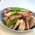 かっちゃん杉's cooksnap of when they made 染みてる✨レンチン里芋と焼きイカの煮物.