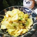 虹色♪︎ちゅーりっぷ's cooksnap of when they made 母の味♪材料2つ！簡単キャベツの卵とじ.