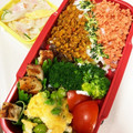 ♡まーちゃん♬'s cooksnap of when they made えんどう豆の卵とじ.